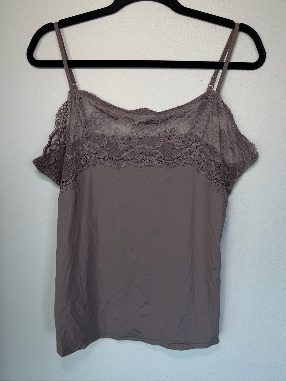 Y2K Lace Cami Tank Top Comfy Silky Intimates Layers Loungewear Dainty